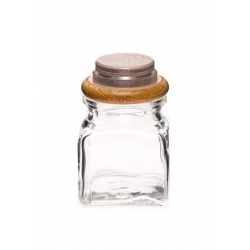 Słoiczek 120 ml z drewnianym korkiem